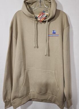 Ford mustang brown hoodie men's Large